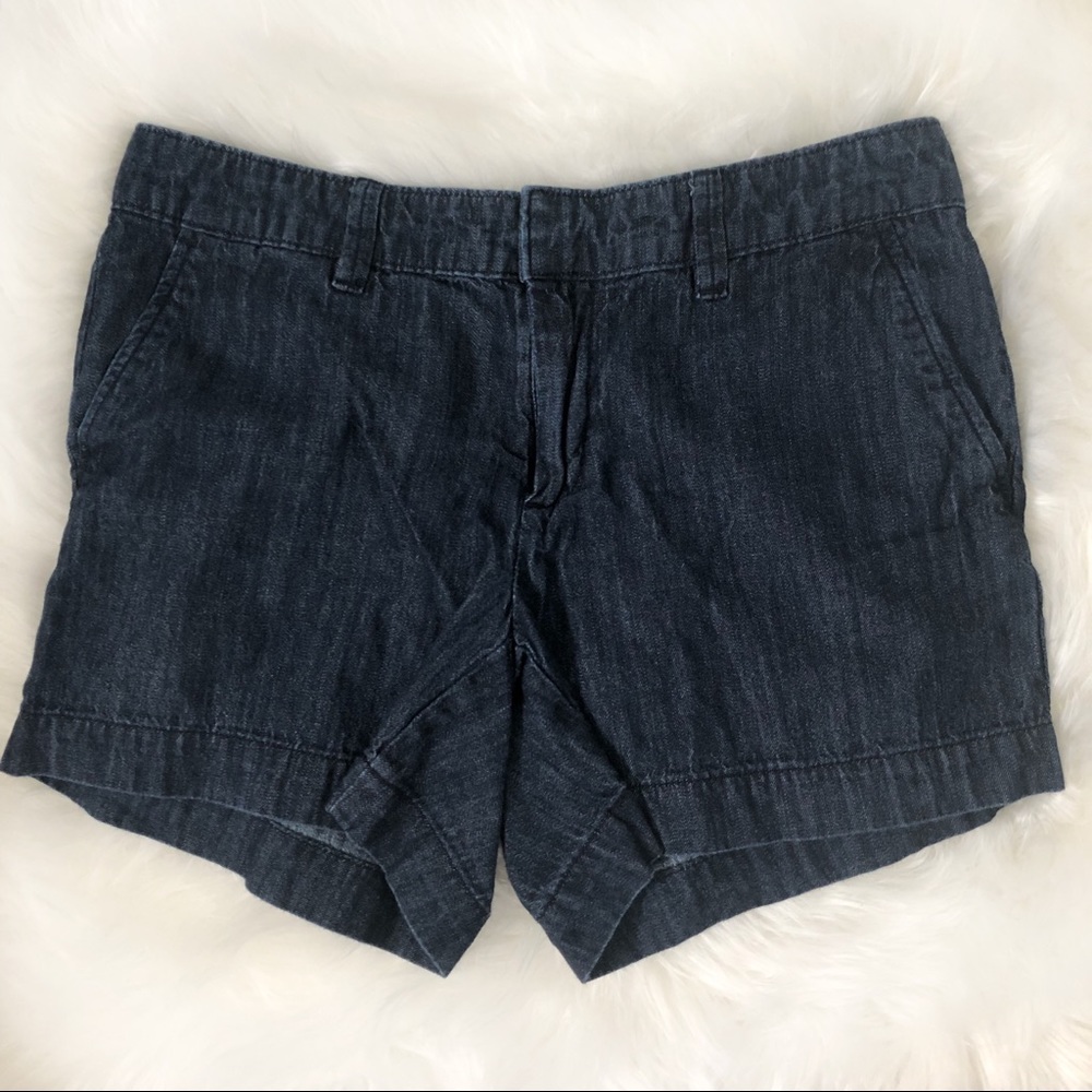 Gap Hadley dark denim shorts 6